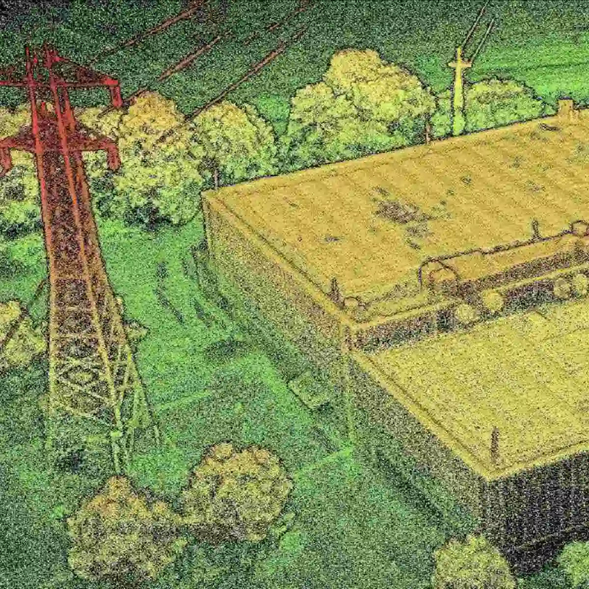 DJI Terra Punktwolke und Höhenmodell